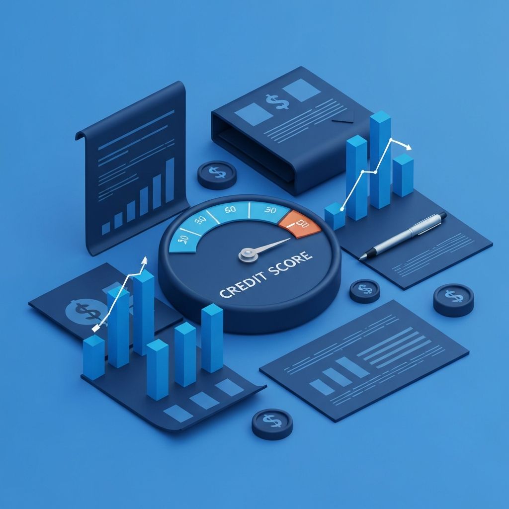 Credit score and financial health